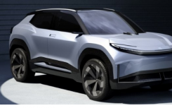 丰田展示了一款紧凑型电动跨界城市SUV