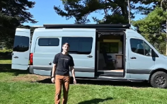 Sprinter 露营车成为带离网功能的现代化带轮单间公寓