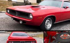 一尘不染的 1970 年 Plymouth Cuda 炫耀罕见的动力传动系统组合