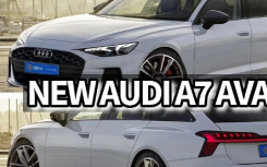 2025 款奥迪 A7 Avant 非正式地失去了所有迷彩