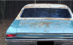 1968 年雪佛兰 Chevelle 采用原创 V8 发动机