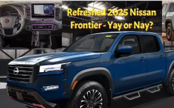 这是假想的 2025 年 Nissan Frontier 更新的非官方第一眼