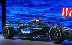 威廉姆斯 F1 车队首次亮相 2024 年 FW46 涂装