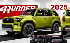 2025 款丰田 4Runner 在正式发布前获得最后一次虚拟预览