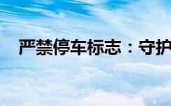 严禁停车标志：守护公共秩序，从我做起
